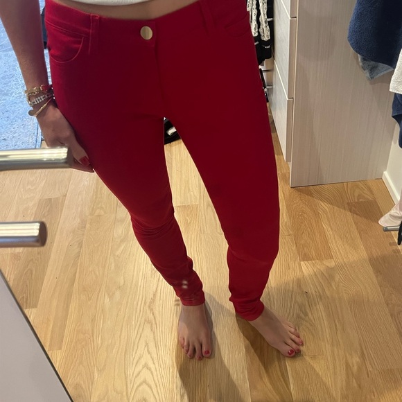 Red Valentino Rouge Absolute Skinny Jeans